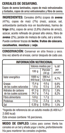 Muesli crujiente Alipende 500g