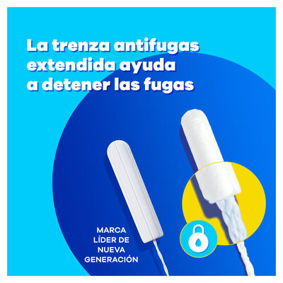 Tamp&oacute;n Tampax Pearl Compak Super Con Aplicador  20 Unidades