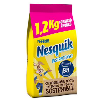 Cacao instantáneo sin gluten Nesquik 1,2kg