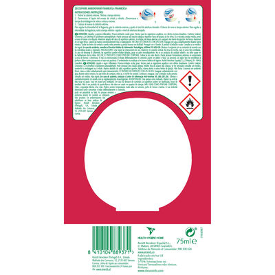 Ambientador Airwick Decosphere 75ml Frambuesa