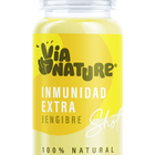 Zumo Shot Via Nature 100ml Inmunidad Jengibre