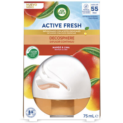 Ambientador Airwick decosphere 75ml mango&lima