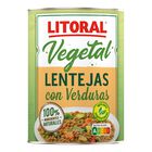 Lentejas con verduras Litoral Vegetal 425g