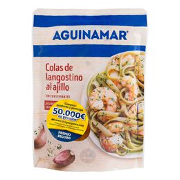Colas de langostino al ajillo Aguinamar 105g