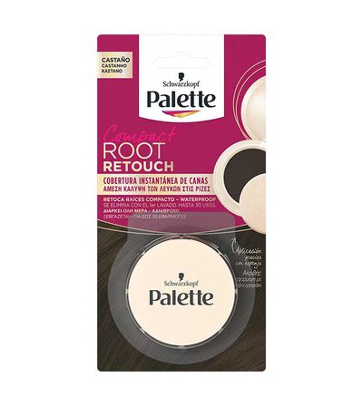 Cobertura Instant&aacute;nea Canas Palette Casta&ntilde;o