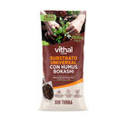 Substrato universal Vithal Garden 5l sin sin turba con humus bokashi