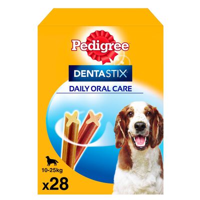 Snack higiene dental perro Dentastix mediano 28 unidades