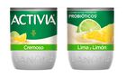 Bífidus Activia cremoso pack 4 lima limón