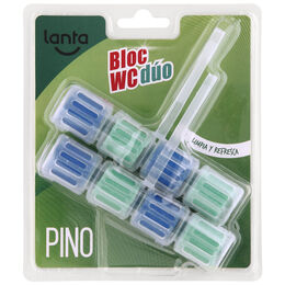 Limpiador wc colgador con aroma a pino Lanta 2 unidades