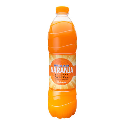 Refresco sin gas naranja Alipende botella 1,5l