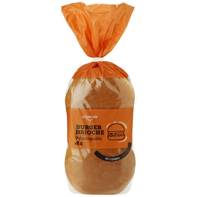 Pan Brioche Burger Mantequilla Alipende 330g