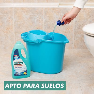 Limpiador en gel Sanytol 1,2l ba&ntilde;o higiene total