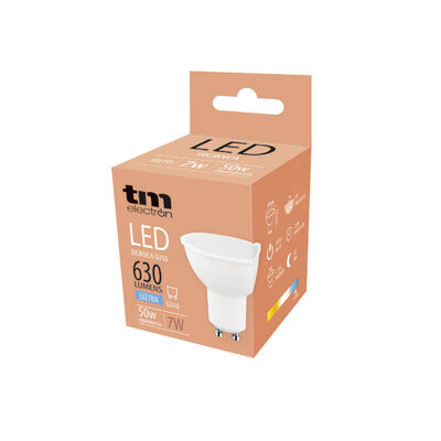 Bombilla Led Dicroica GU10 TM 7W Fr&iacute;a