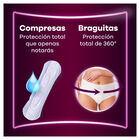 Compresa discreet Ausonia extra seguridad 12 unidades