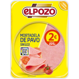 Mortadela de pavo ElPozo 225g
