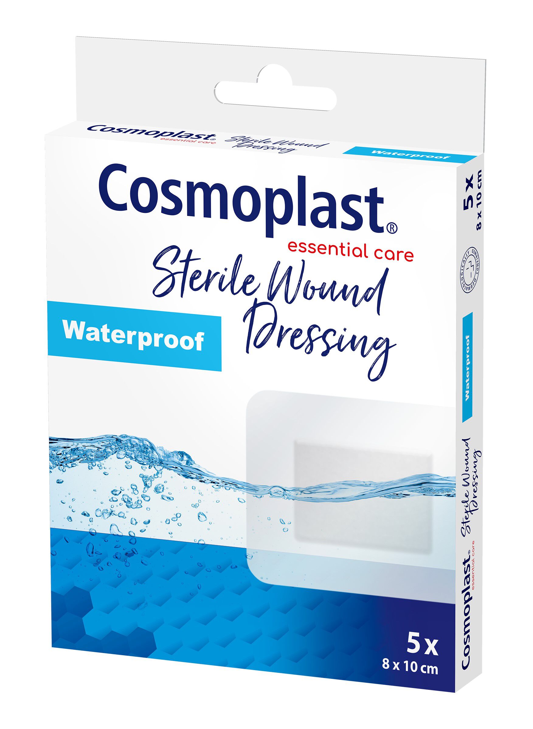 Apósitos Cosmoplast 5 uds impermeables aqua