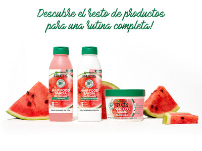 Mascarilla capilar Fructis 390ml revitalizante sandía