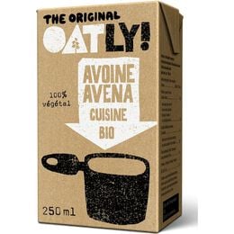 Crema de avena para cocinar bio Oatly 250 ml