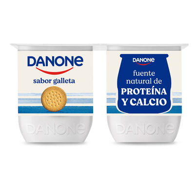 Yogur Danone Pack 4 Galleta