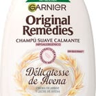 Champ&uacute; suave calmante Garnier Original Remedies 400ml delicatesse de avena cabello sensible