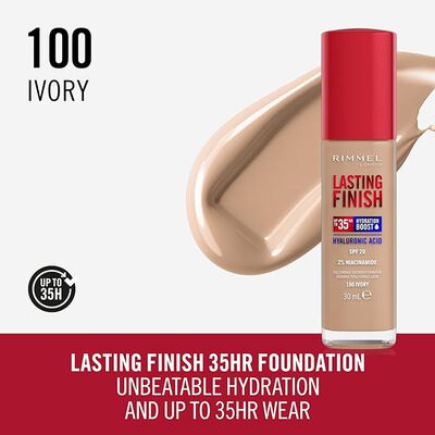 Maquillaje Rimmel Lasting Finish 35h 100