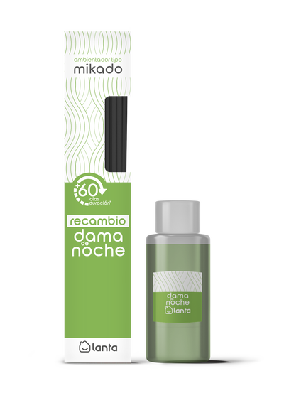 Ambientador tipo mikado recambio Lanta 50ml dama de noche