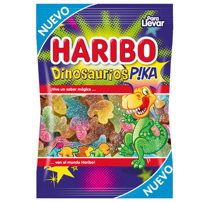 Golosina dinosaurios pika Haribo 100g