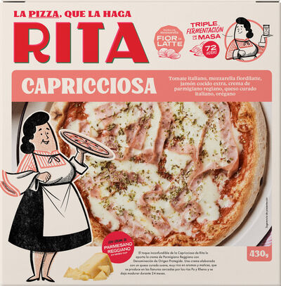 Pizza Que la haga Rita 430g capricciosa