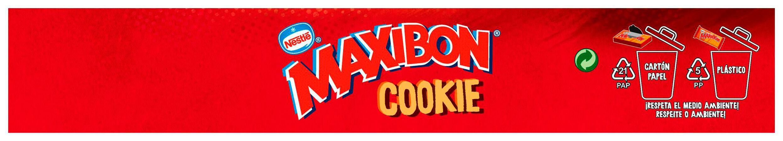 Helado Maxibon Nestlé Cookies 4 uds
