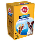 Pedigree Dentastix Snack Dental para la Higiene Oral de Perros Pequeños 4 x 28ud