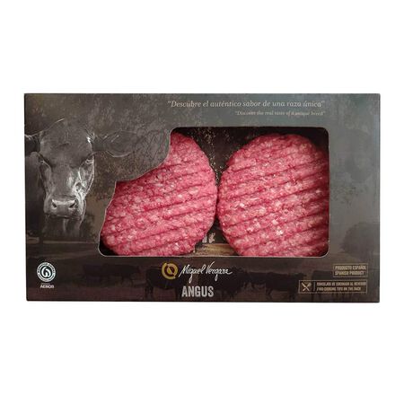 Burguer meat de angus Miguel Vergara pack 2 de 160g