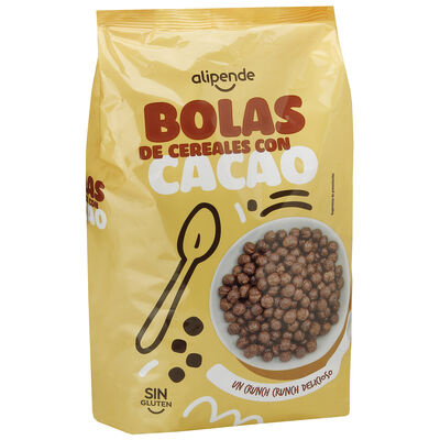 Cereales Alipende 500g bolas con cacao