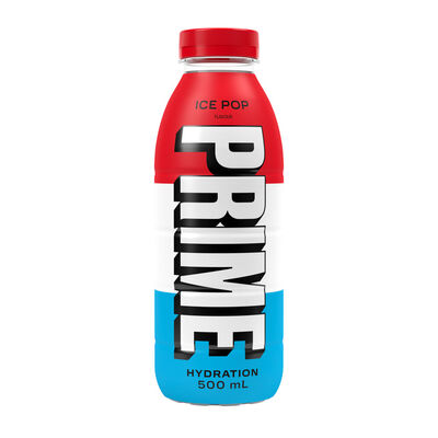 Bebida de cereza, lima y frambuesa Prime Ice Pop 50cl 