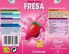 Batido Alipende pack 6 fresa 200ml