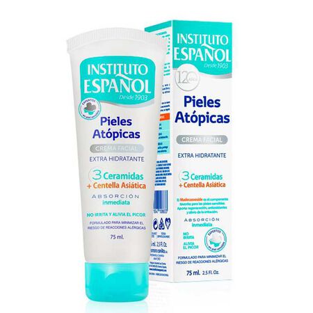 Crema facial Instituto Español 75ml piel atópica extra hidratante