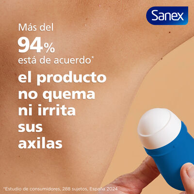 Desodorante Roll-On Sanex Dermo+ Extra Control 72-Horas Antitranspirante 50ml