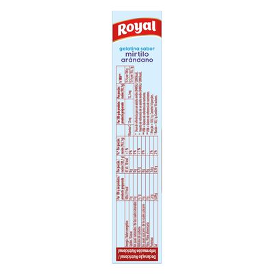 Gelatina light de ar&aacute;ndano Royal 31g