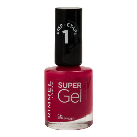 Pintauñas Rimmel Super Gel 024 red ginger