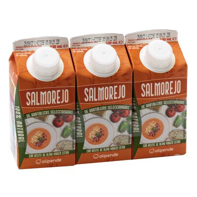 Salmorejo Alipende 330ml pack 3