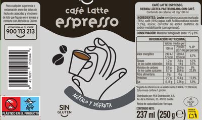 Café Alipende 237ml espresso intenso