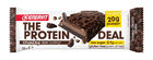 Barrita de prote&iacute;nas con sabor a chocolate negro crujiente Enervit 55g