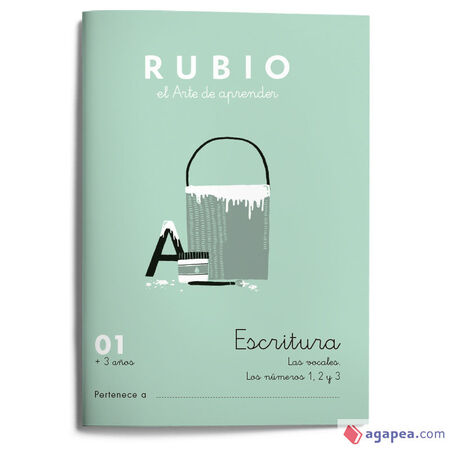 Cuaderno Escritura Rubio Nº01
