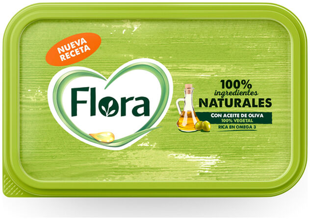 Margarina Flora 225g oliva