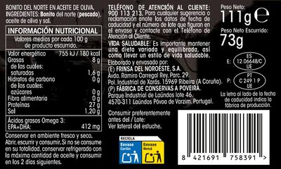 Bonito Alipende 73g en aceite oliva