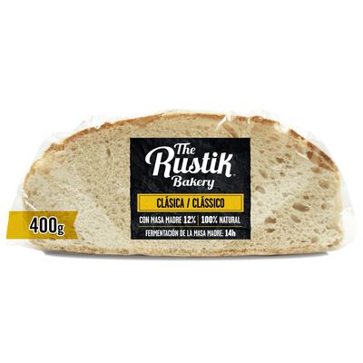 Hogaza de pan The Rustik Bakery 400g