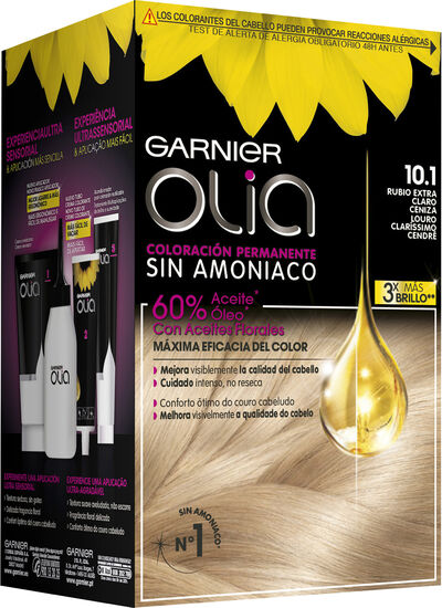 Tinte Olia Garnier N&ordm;10.1 Rubio Extra Claro Sin Amoniaco