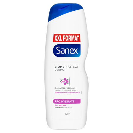 Gel de ducha o baño Sanex BiomeProtect Dermo Pro Hydrate hidratante piel muy seca 850ml