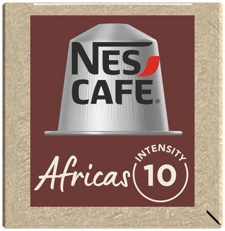 Café origen áfrica ristretto Nescafé 10 cápsulas