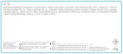 Eau de toilette Caravan mujer 150ml n&ordm;38