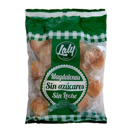 Magdalenas Laly sin lactosa y sin azúcar 450g